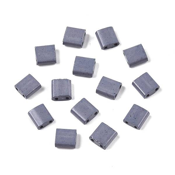 2-Hole Baking Paint Glass Seed Beads