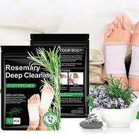10pcs/Box Deep Cleansing Foot Pads,Premium Natural Foot Pads,Foot Care Patch for Men &Women,Rosemary deep cleansing foot patc...