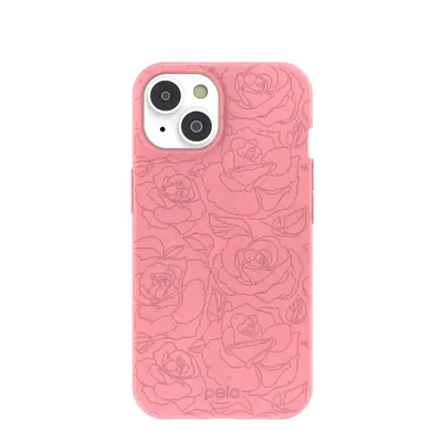 Bubblegum Pink Rosettes iPhone 14/16e Case