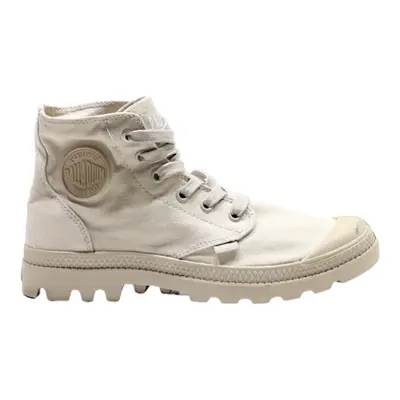 PALLADIUM Ankle Boots Beige Canvas Womens UK 5