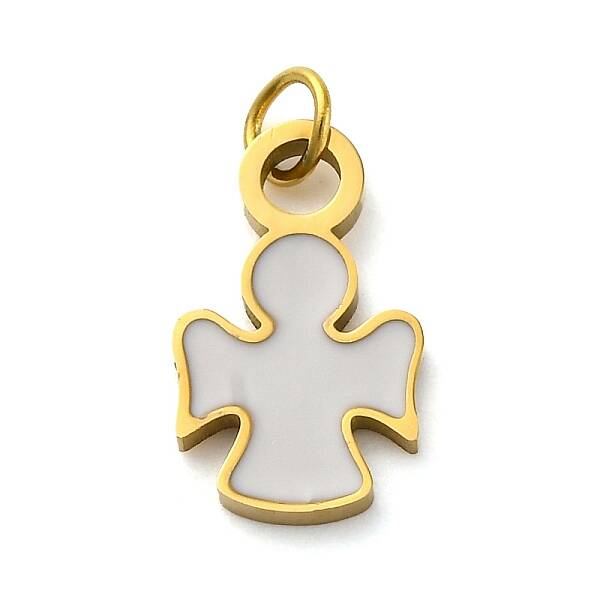 304 Stainless Steel Enamel Charms