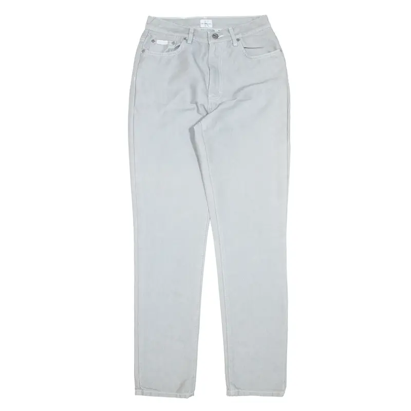 CALVIN KLEIN JEANS Grey Denim Slim Skinny Jeans Womens W26 L31