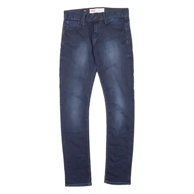 LEVI'S 520 Jeans Extreme Taper Fit Boys Blue Regular Tapered W28 L29