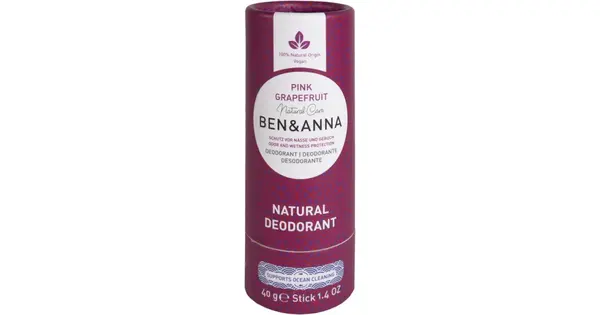 BEN&ANNA Natural Pink Grapefruit solid deodorant 40 g