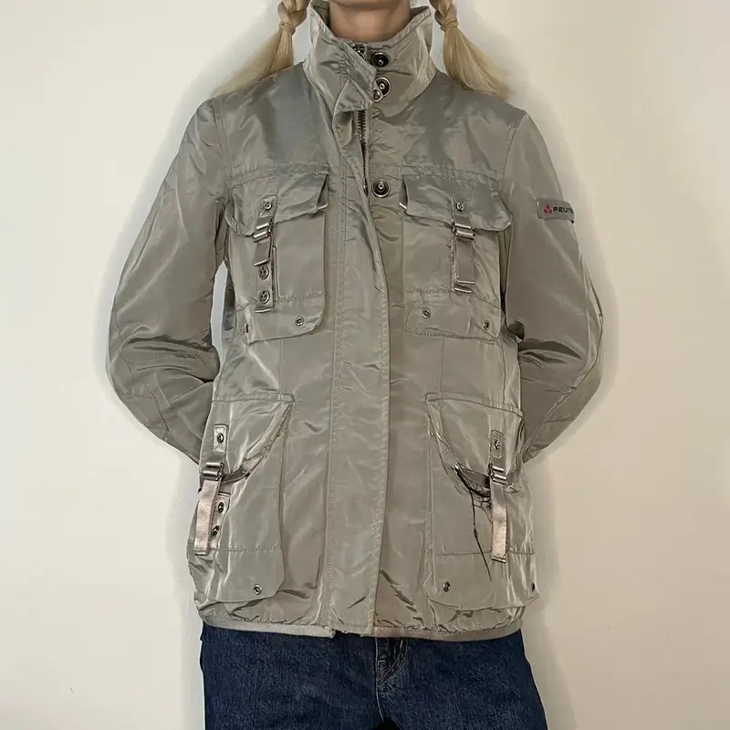 Peuterey Jacket - Medium Grey Polyester