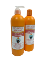 Sunny In Denbigh, Argan Acai Bundle, Complete Hair Care Set, Strengthens & Nourishes, Reduces Breakage & Shedding, 2-Piece Se...