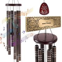VEVOR Wind Chimes for Outside, 1067 mm, Deep Tone Wind Chimes with 6 Tubes, Unique Large Memorial Wind Chimes for Anniversary...