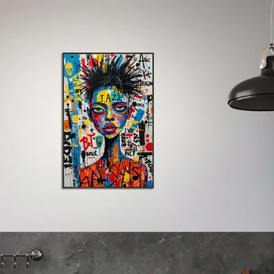 Jazz and Chaos - Urban Pop Graffiti Art