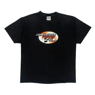 Port & Company Nascar T-Shirt - Large Black Cotton