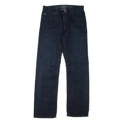 VANS Girls Jeans Black Regular Straight W26 L27