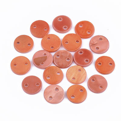 Spray Paint Freshwater Shell Links connectors