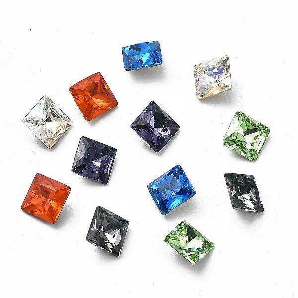 K9 Glass Rhinestone Cabochons