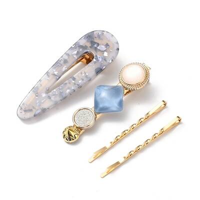 Iron Alligator Hair Clips Sets