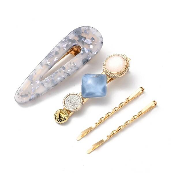 Iron Alligator Hair Clips Sets