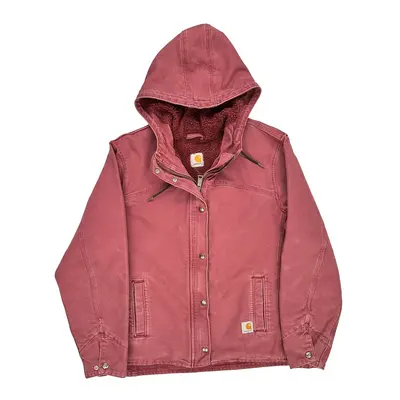 Carhartt Jacket - Large Pink Cotton Blend