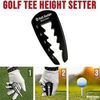 Ball Badge HeightRight Adjustable Golf Tee Height Tool – Precision Tee Height Setter - Golf Training Aid, Gadgets, & Access...