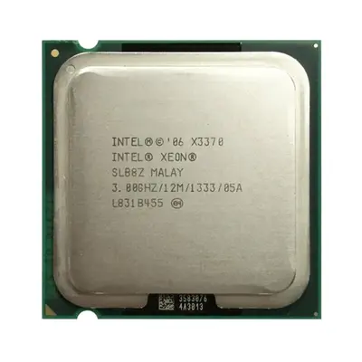 535026-L21 HP 3.00GHz 1333MHz FSB 12MB L2 Cache Socket LGA775 Intel Xeon X3370 Quad-Core Processor Kit for ProLiant ML110 G5