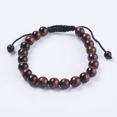 Adjustable Nylon Cord Braided Bead Bracelets