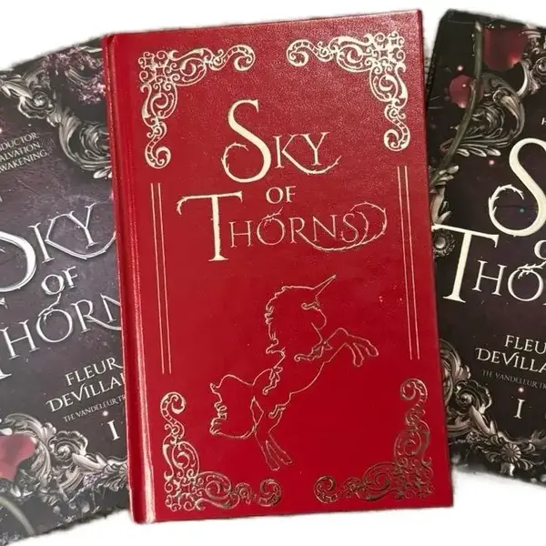 Limited Edition Signed Sky of Thorns Novel physical books bookstores Paperback romance