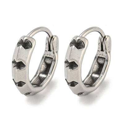 316 Surgical Stainless Steel Hoop Earrings