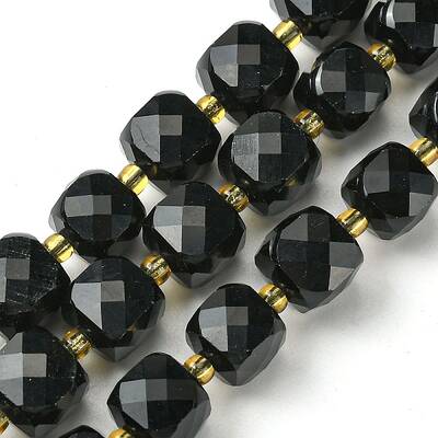 Natural Obsidian Beads Strands