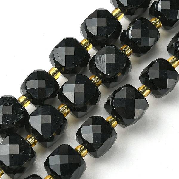 Natural Obsidian Beads Strands