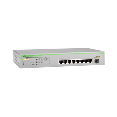 Allied Telesis AT-GS900/8PS-50 | GS900 Series 8 x Ports 1000Base-T PoE Rack-mountable Layer 2 Unmanaged Gigabit Ethernet Netw...