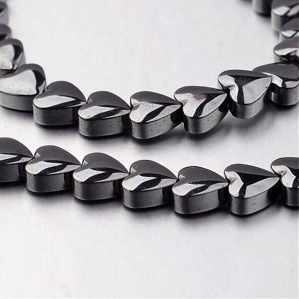 Non-magnetic Synthetic Hematite Bead Strands