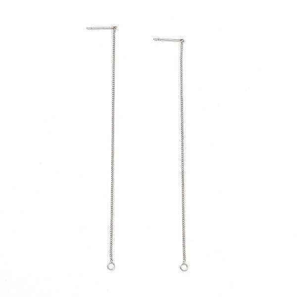 Non-Tarnish 304 Stainless Steel Stud Earring Finding