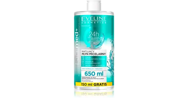Eveline FaceMed+ Mattifying Micellar Water 650 ml