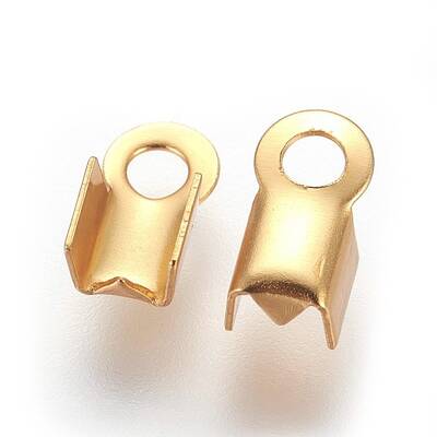 304 Stainless Steel Folding Crimp Ends