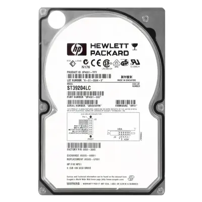 A5505-69001 HP 9.1GB Ultra-160 SCSI 10000 3.5-inch Hard Drive