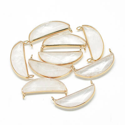 Natural Quartz Crystal Pendants