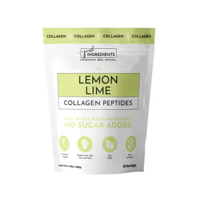 Just Ingredients Lemon Lime Collagen Peptides