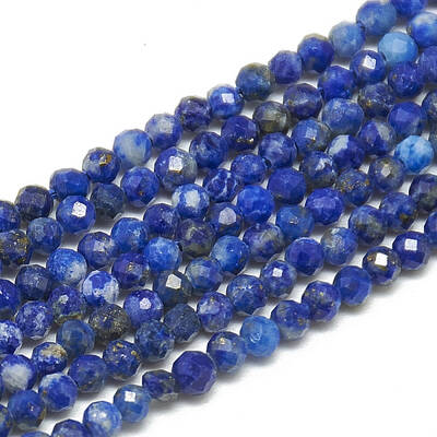 Synthetic Lapis Lazuli Beads Strands
