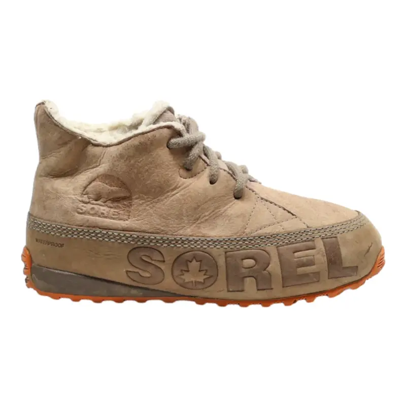 SOREL Snow Boots Beige Synthetic Womens UK 5