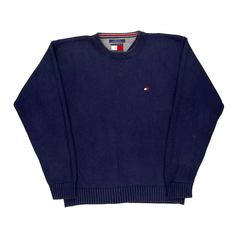 Tommy Hilfiger Jumper - XL Navy Cotton