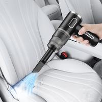 Car Vacuum Cleaner, 5000PA Cyclonic Suction, Cordless Handheld with 2 Cartridges, Food & Dust Residue Remover, Small Particle...