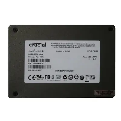 CT256M4SSD1 Crucial M4 256GB Multi-Level Cell SATA 6Gb/s 2.5-Inch Solid State Drive