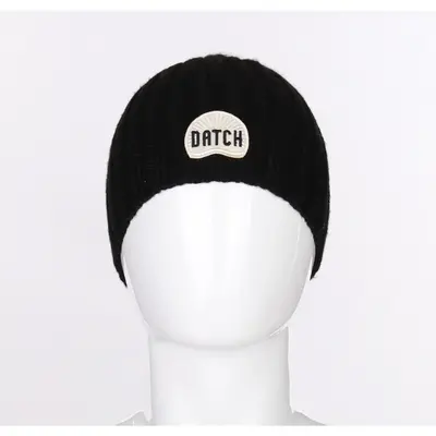 Datch Spellout Beanie - No Size Black Wool