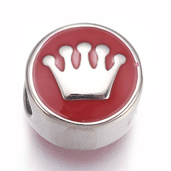 304 Stainless Steel European Beads