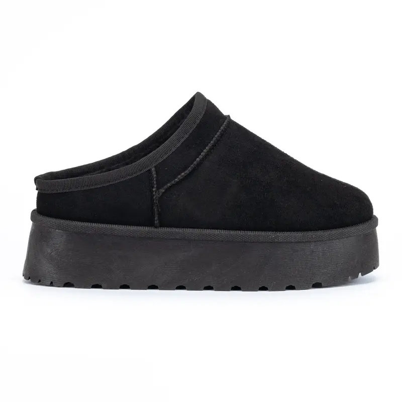 Seraph - Slip-On Winter Booties, Platform Sole & Faux Fur Interior, Ideal for Adding Warmth to Your Outfits