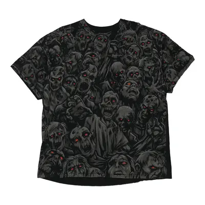 Dom Graphic T-Shirt - 2XL Grey Cotton