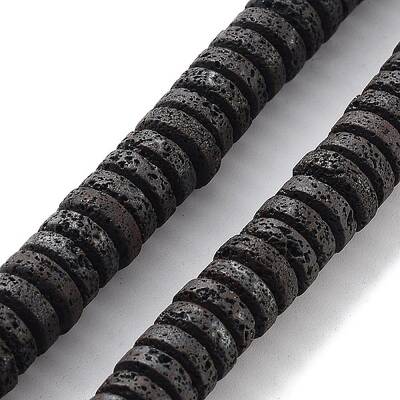 Natural Lava Rock Beads Strands