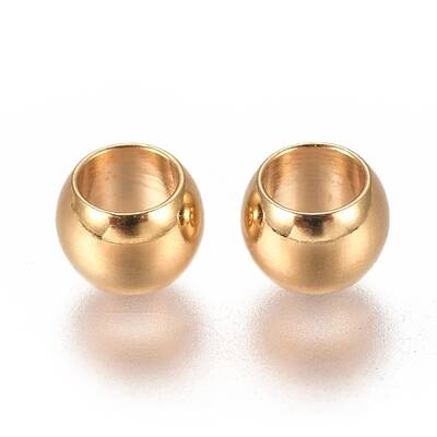 201 Stainless Steel Spacer Beads