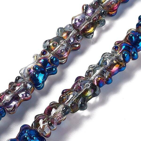 Electroplate Glass Beads Strands