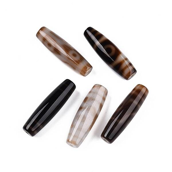 Tibetan Style dZi Beads