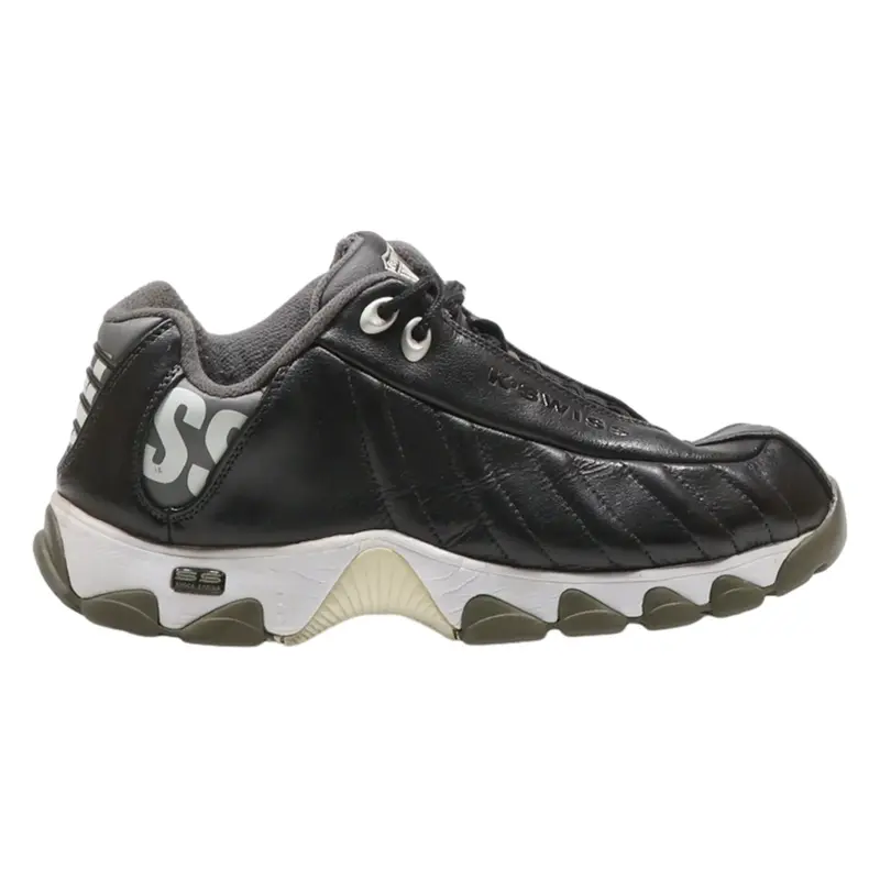 K-SWISS Sneaker Trainers Black Synthetic Mens UK 9