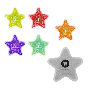 150 Customized Star GelBead Hot Cold Pack - Reusable & Non-Toxic