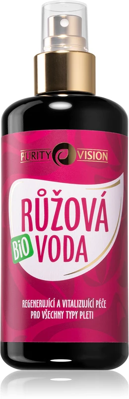 Purity vision Rose water from the rare Damask rose - 200 ml